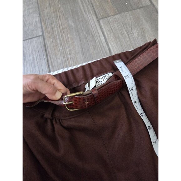 Koret Career Wool Pleated Midi A Line Skirt Vintage. Still With Tag! Sz 12 - Picture 6 of 11